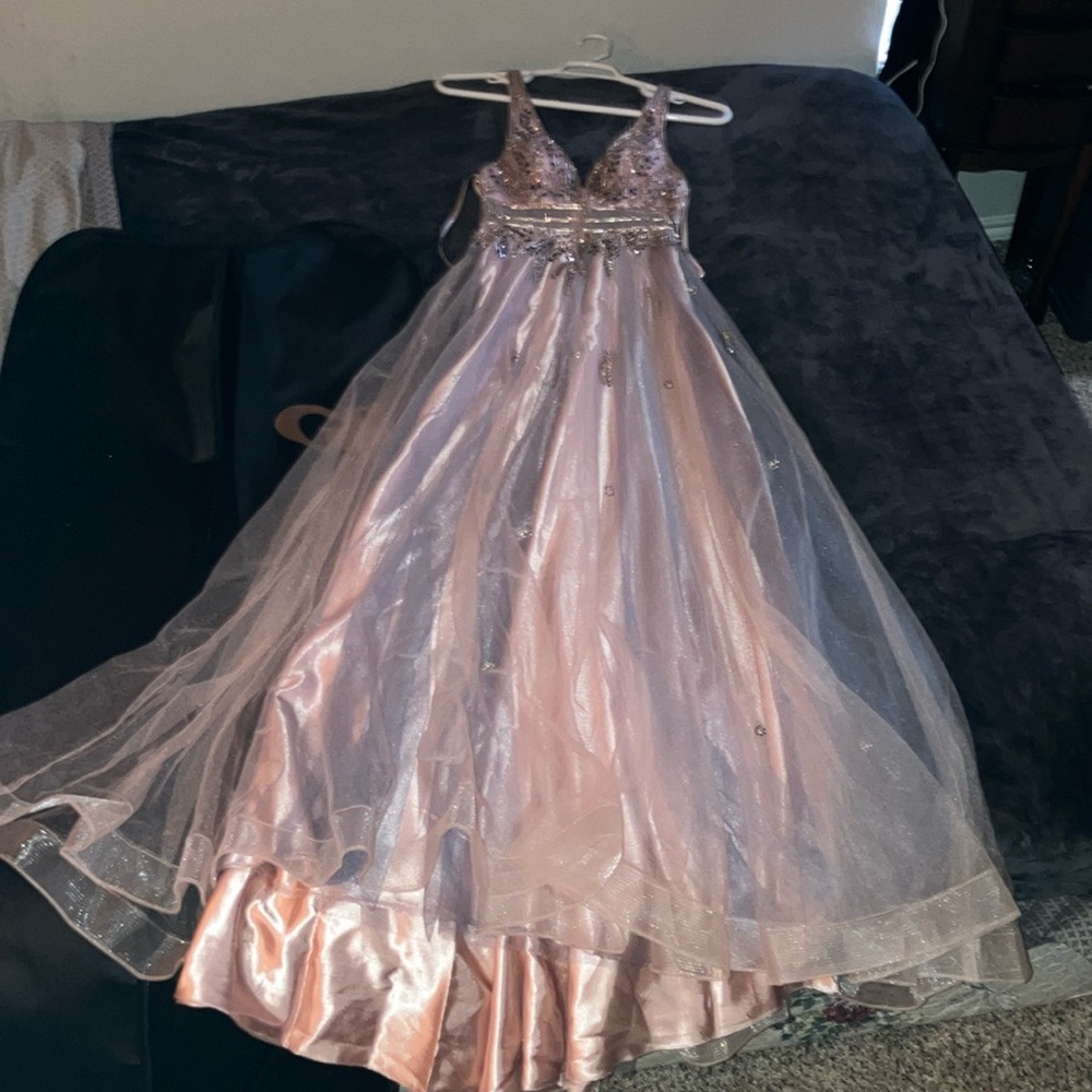 Beautiful prom dress for sale original price $1200 selling for $600